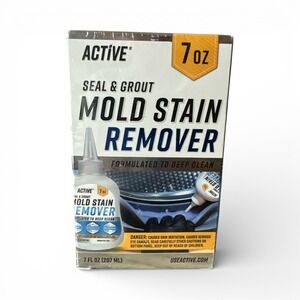 Active Mold Stain Remover 7oz Seal & Grout Deep Clean Gel for Tile Caulking NEW